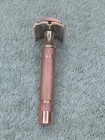 Vintage antique 1930 s Gillette Gold Tone Safety Razor Pat 1858316 Reissue 17567