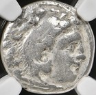 Alexander The Great 336-323bc Ngc Genuine Silver Coin Greek Kingdom Of Macedon