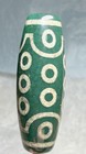 Tibetan 21 Eye Old Dzi Bead Natural Agate  Dragon Scales Talisman        