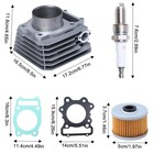 For Honda Fourtrax 250 Trx250 85-87  300 Trx300 Fw 1988-2000 Cylinder Piston Kit