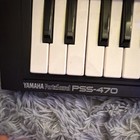 Yamaha Portasound Pss-470 49-key Keyboard W  Speakers Black