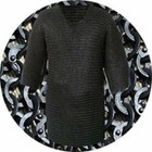 Flat Riveted With Flat Washer Shirt Haubergeon This Chain Mail  Shirt Xxxl
