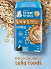 Baby Cereal 1st Foods  Oatmeal  Grain And Grow  8 Ounce  pack Of 6 