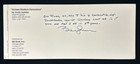 Bobby Murcer Signed W  Inscription Bill Goff 3 75x9 25  Yankee Stadium Card