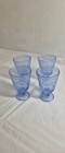 Vintage Littala Kastehelmi Universal Glass Set Of 4 In Blue