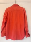 Vintage 90 s Ralph Lauren Polo Country Shirt L Salmon Cotton Chore Work Jacket