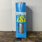 Vintage Isi Soda Syphon Silver Metallicconny With Original Box   Manual