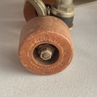 Vintage Roller Skates Hyde Athletic Shoe Co Chicago Wood Wheels Pat  1914 Sz 11
