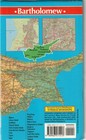 Cyprus Rare Modern Tourist Map Places To Visit   Hotels 1996