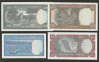 Rhodesia  1  2  5  10 Dollars 1979  Set  P-38a 39b 40a 41a  Original Au Grade 