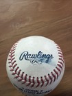 Official Rawlings Game Used Major League Baseball Mlb Real Leather  24 Fast Ship