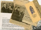 Several Genealogy Docs  Clippings  Certificate   Atwater Family-new York   Cali