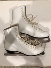 Riedell Size 6 5 M Model 220 Ice Figure Skates Mk 21 Sheffield England Blades