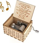Wooden Engraved Music Box     Son To Mom Gift     you Are My Sunshine    Tune