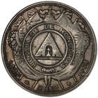 Honduras - 50 Centavos - 1908 - Km 51a - Silver  835 - 0 336 Asw - Rare