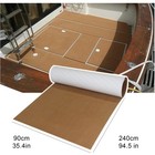 Tan Brown Eva Foam Boat Flooring  Faux Teak Deck Floor   Marine Standing Mat