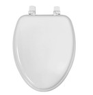 Mainstays Elongated Toilet Seat In White New Updates