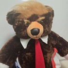 Trumpy Bear Deluxe Original 22    Plush Zipper Pouch American Flag Trump President