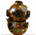 18  Diving Helmet Us Navy Mark V Deep Sea Divers Antique Scuba Sea Divers Helmet