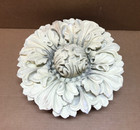 Antique Vtg 14  Rosette Plaster Acanthus Leaf Ceiling Medallion Old 841-26b