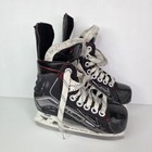Junior Youth Size 10d Bauer Vapor X 500 Ice Hockey Skates Black Lace