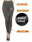 Women s Winter Warm High Waist Fleece Lined Leggings Thermal Pants Front Seam