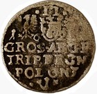 Poland Silver Sigismund Iii Vasa 1587-1632  crown  1620-1624 - 3 Grossus Cracow