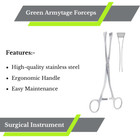 Green Armytage Forceps Surgical Instrument
