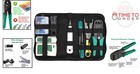 Network Tool Kit For Cat5e Cat6 Ethernet Crimper Tester Punch Down Portable