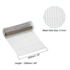 40 lx10 w Woven Wire Mesh  6mesh 316l Stainless Steel Air Vent Filter Screen