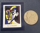 2023 Usps Forever Stamp Featuring The Artwork Of Roy Lichtenstein Promo Magnet 