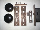 Antique Victorian Era Door Hardware