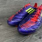 Adidas Adizero F50 Original Fg Soccer Cleats Size 12 Purple Leather