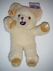 Vintage 1986 Russ Snuggle Teddy Bear With Suction Cups 10  Stuffed Plush Toy