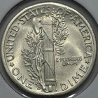 1944-d Mercury Silver Dime     Ch  Ms  Gem Uncirculated Fb     