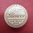 Exceedingly Rare Cycling Badge    ride The Glencoe    Chicago Keen   Delang 