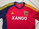 Adidas 2013 14 Real Salt Lake Red Home Mls Soccer Jersey Kit Mens Large