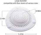 Shower Drain Hair Catcher silicone Bathtub Tub Drain Hair Catcher  Bathtub Drain