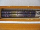 Genji Purple lilac Reusable Chopsticks In Wooden Box Japanese Restaurant