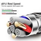 Charging Data Cable 5 Pack 3 6 10ft Charger Nylon Braided For Apple Iphone Ipad