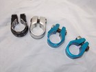 Old School Vintage Bmx Freestyle Seat Clamp Lot Of 4 For Hutch Gt Mongoose Cooks