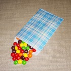 100-200 Mixed Color Plaid Paper Bags Blue Red Green Yellow 4x6 5x7 6x9 8 5x11