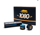 Predator 1080 Pure Pool Billiard Cue Stick Chalk - 20 Piece Box- Blue