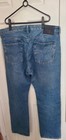 Levi s Men s Blue Medium Wash Straight Fit Denim Jeans Button Fly Size 36