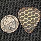 Borosilicate Glass Honeycomb Murrine Guitar Pick - Guitar Fan Art