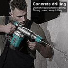 1-1 4 Inch Sds-plus 13 Amp Heavy Duty Rotary Hammer Drill With Safety Clutch 