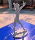 Kaiser Porcelain Ltd  Young Gymnasts Collection  Jennifer On Balance Beam - Orig