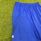Under Armour Fork Union Military Academy Heatgear Shorts Blue Youth Xl Yxl