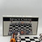 Vtg Space Chess Set Board Game By Big League 2002 Excellent Condition Complete