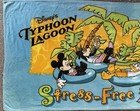 Vintage Disney Typhoon Lagoon Stress Free Zone Beach Towel